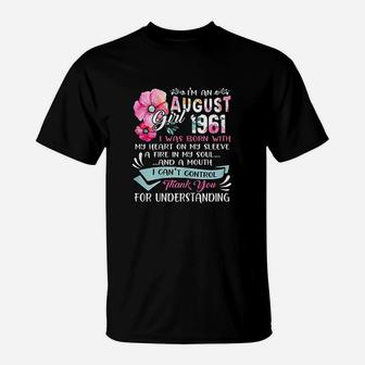 Im A August Girl 1961 T-Shirt | Crazezy CA