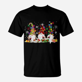 I'm Dreaming Of A Wine Christmas T-Shirt Gnome Xmas Drinking Sweatshirt T-Shirt | Crazezy