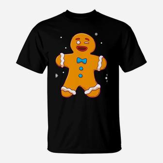 I'm So Baked Gingerbread Man Christmas Funny Cookie Baking Sweatshirt T-Shirt | Crazezy