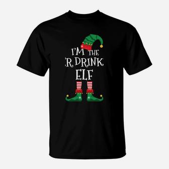 I'm The Beer-Drinking-Elf Matching-Family Christmas T-Shirt | Crazezy CA