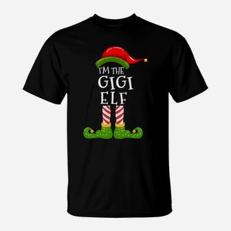 I'm The Gigi Elf Group Matching Family Christmas Pyjamas Sweatshirt T-Shirt | Crazezy AU