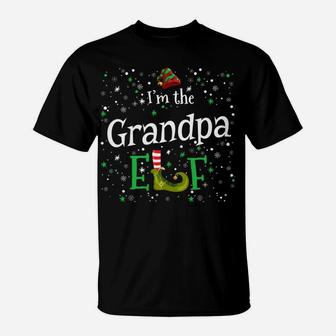 I'm The Grandpa Elf Funny Group Matching Family Pj Xmas Gift Sweatshirt T-Shirt | Crazezy UK