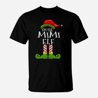 I'm The Mimi Elf Group Matching Family Christmas Pyjamas Sweatshirt T-Shirt | Crazezy AU