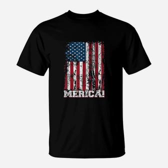 Independence Day Us American Flag T-Shirt | Crazezy
