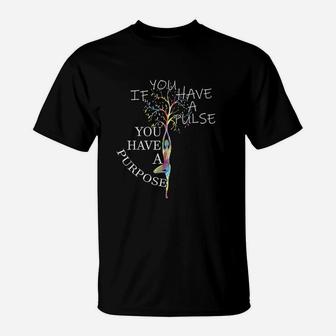 Inspirational Quotes Graphic Motivational Yoga Gift T-Shirt | Crazezy