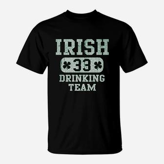 Irish Drinking Team Funny Irish Patty St Patricks Day T-Shirt - Thegiftio UK