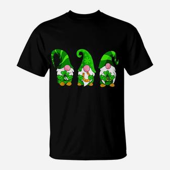 Irish Gnomies St Patrick's Day Gnome Lucky Shamrock T-Shirt | Crazezy