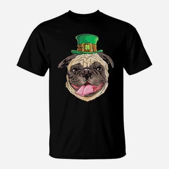 Irish Pug Leprechaun St Patricks Day Boys Dog Lover T-Shirt - Monsterry