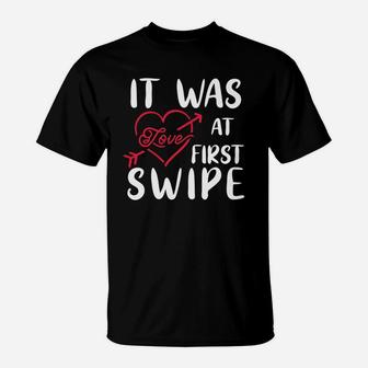 It Was At Valentine Day For Valentine Day Happy Valentines Day T-Shirt - Seseable
