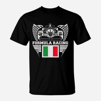Italy Formula Racing T-Shirt | Crazezy