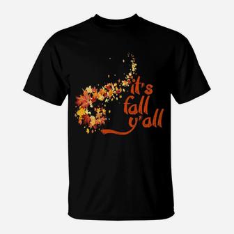 It's Fall Y'all Welcome T-Shirt - Monsterry CA