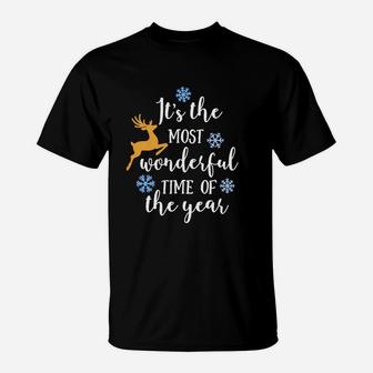 It's The Most Wonderful Time Of The Year Xmas Sweatshirt T-Shirt | Crazezy DE