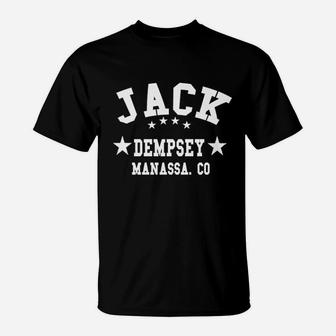 Jack Dempsey Boxing Gym Training T-Shirt | Crazezy