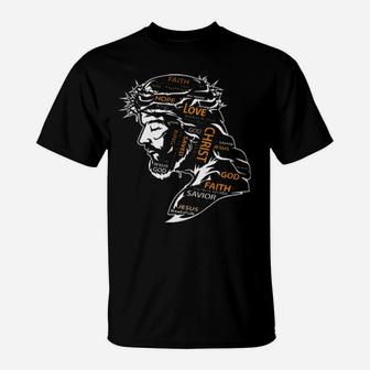 Jesus Christ Silhouette T-Shirt - Monsterry CA