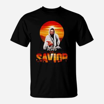 Jesus Is My Savior T-Shirt - Monsterry