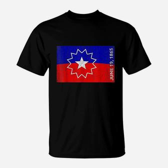 Juneteenth Freedom Day Flag T-Shirt | Crazezy DE