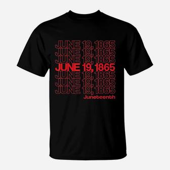 Juneteenth Freedom Day T-Shirt | Crazezy