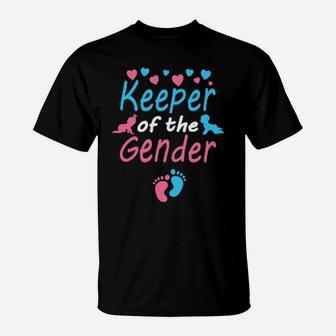 Keeper Of The Gender Pink Or Blue T-Shirt - Monsterry CA
