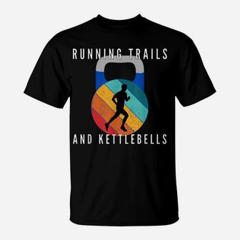 Kettlebell Shirt | Trail Running Shirts Men T-Shirt | Crazezy DE