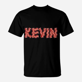 Kevin Shirt Made Out Of Bacon Novelty Bacon T-Shirt | Crazezy CA