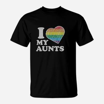 Kids I Love My Aunts T-Shirt | Crazezy AU