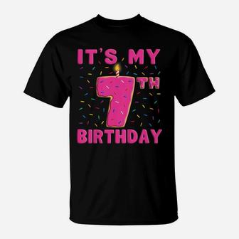Kids Kids 7 Year Old Birthday Shirt, 7Th Birthday Tee, 7Th Bday T-Shirt | Crazezy UK