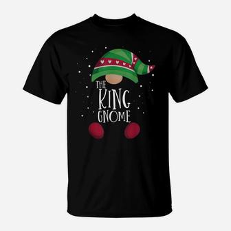King Gnome Matching Christmas Pjs Family Pajamas T-Shirt | Crazezy