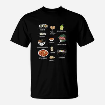 Korean Food Bibimbap And Korean T-Shirt - Thegiftio UK