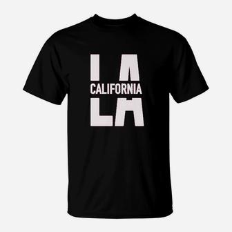 La California Off The Shoulder Tops For Women Los Angeles T-Shirt | Crazezy UK