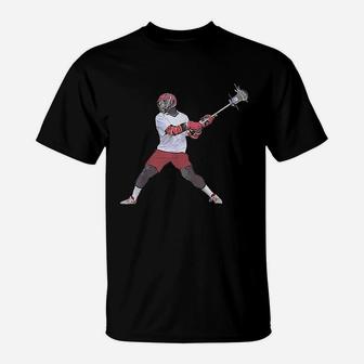 Lacrosse Bear T-Shirt | Crazezy UK