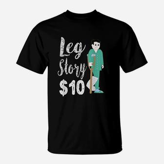 Leg Story T-Shirt | Crazezy CA