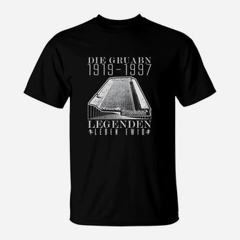 Legendäres Fußballstadion T-Shirt – Graubn 1919-1997, Ewige Legenden - Seseable