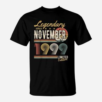 Legendary Since November 1999 – Happy Birthday T-Shirt | Crazezy