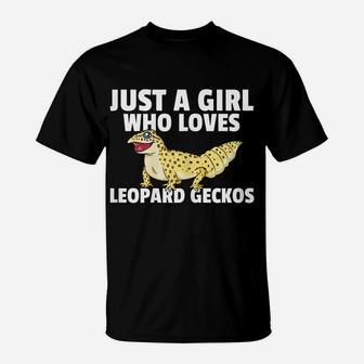 Leopard Gecko Gift For Lizard Reptile Lover T-Shirt | Crazezy DE