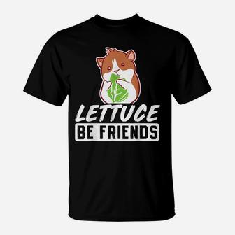 Lettuce Be Friends Furry Potato Small Cute Pets T-Shirt | Crazezy