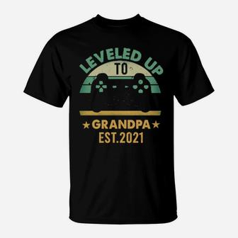 Leveled Up To Daddy T-Shirt - Monsterry CA