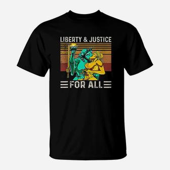 Liberty And Justice For All T-Shirt | Crazezy DE