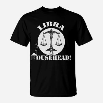 Libra Househead T-Shirt | Crazezy CA