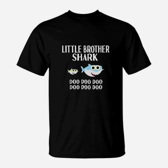 Little Brother Shark Doo Doo T-Shirt | Crazezy UK