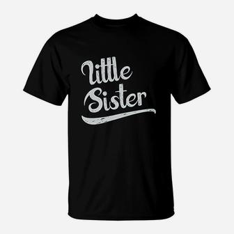 Little Sister Baby T-Shirt | Crazezy
