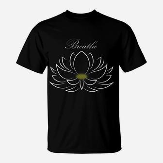 Lotus Flower For Hope Faith Love Breath Freedom Vesak Truth T-Shirt | Crazezy