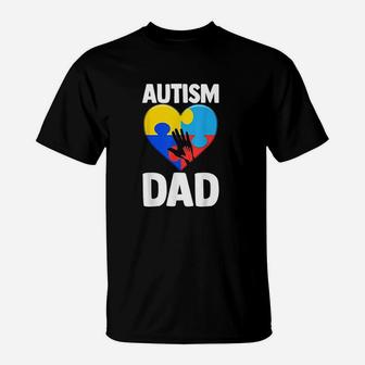 Love Awareness Dad Gift T-Shirt | Crazezy