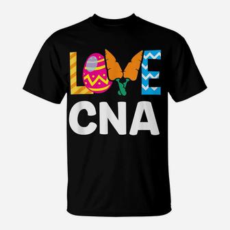 Love Cna Cute Easter Egg Hunt Bunny Pet Lover T-Shirt | Crazezy CA