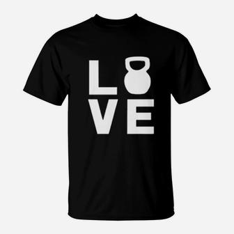 Love Gym Workout T-Shirt | Crazezy