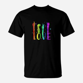 Love Lgbt Pride T-Shirt - Monsterry