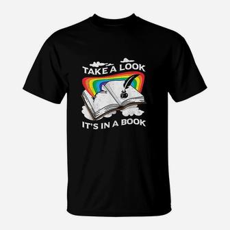 Love Reading Love Rainbows T-Shirt | Crazezy CA