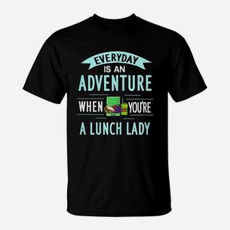 Lunch Lady Holiday T-Shirt | Crazezy CA