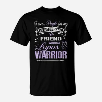 Lupus Awareness Tshirt Support My Friend Walk Run T-Shirt | Crazezy