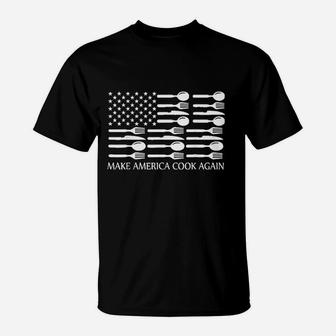 Make America Cook Again Cooking Chef T-Shirt | Crazezy DE