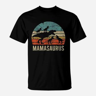 Mama Dinosaur Mamasaurus T-Shirt | Crazezy CA